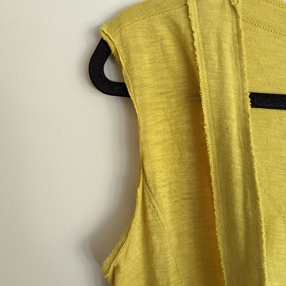 Athleta long line Open Front Cardigan Vest with pockets - Picture 4 of 6